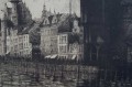 Gdańsk - Danzig Długie Pobrzeże duża grafika Paul Kreisel