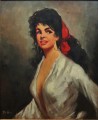 Dahm Portret pięknej Cyganki Polecam !!!