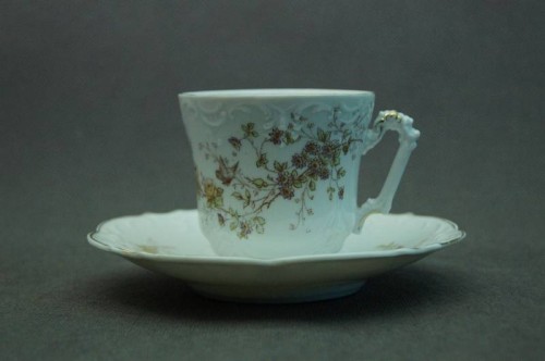 3 Ohme - Szczawienko kawowa filiżanka ze spodkiem