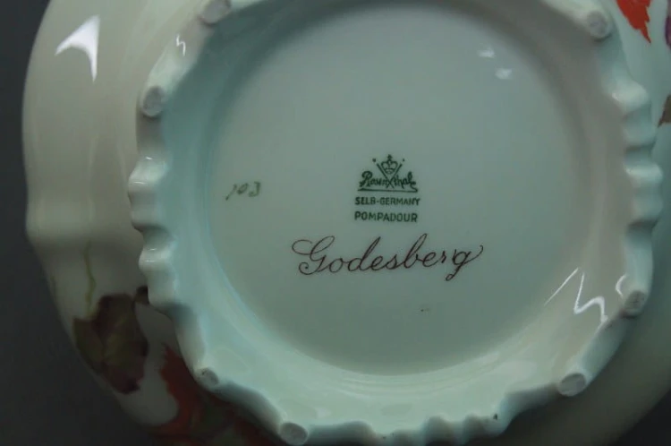 Rosenthal Bombonierka - Pompadour wzór Godesberg