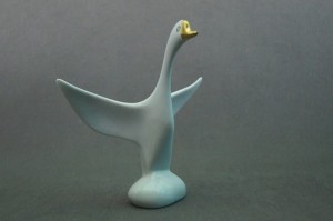 Hollohaza figura gęsi lata 60