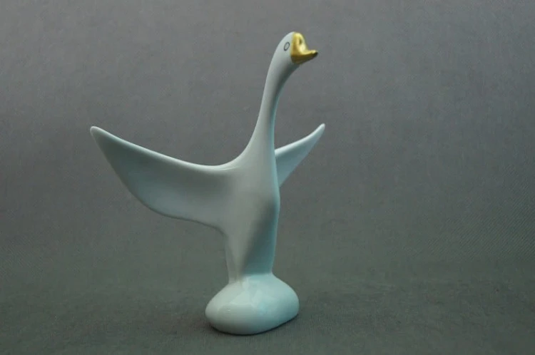 Hollohaza figura gęsi lata 60