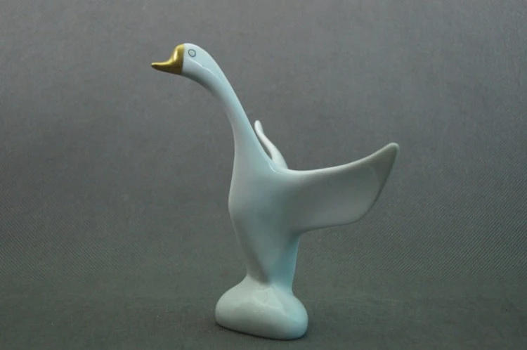Hollohaza figura gęsi lata 60