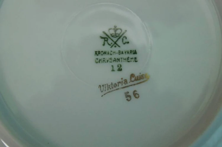 Rosenthal Viktoria Luise Komplet 6 małych talerzyków deserowych