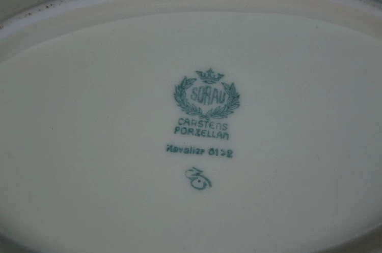 Sorau C. & E. Carstens Kavalier olbrzymi półmisek 43 cm