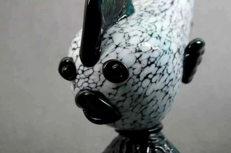 MURANO ORYGINALNA DUŻA FIGURA RYBY OKAZ POLECAM!!!