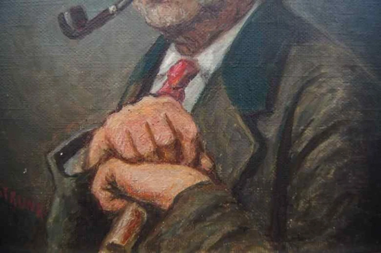Portret dziadka - myśliwy !!! 