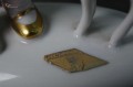 Porcelana Gerold .Figurka chłopca z sarenką. Okaz !!!