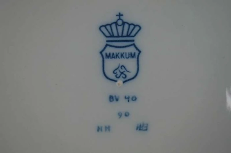 Holandia Makkum olbrzymi dekoracyjny talerz !!!