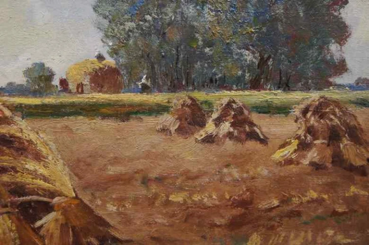 JEAN COUNE WIEJSKI KRAJOBRAZ SIANOKOSY