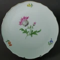 Meissen olbrzymia patera na ciasto porcelana Miśnia