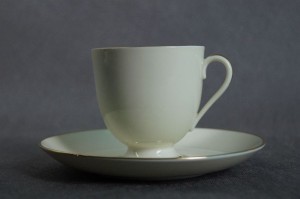 Porcelana Furstenberg Księżna filiżanka ze spodkiem do kawy 3