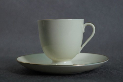 Porcelana Furstenberg Księżna filiżanka ze spodkiem do kawy 3