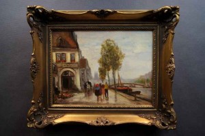 PRZECHADZKA NAD KANAŁEM WILLY PRINZ.1904r