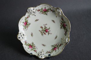 Porcelana Rosenthal patera Moliere Moosrose 1967
