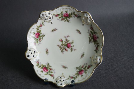 Porcelana Rosenthal patera Moliere Moosrose 1957