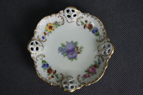 Porcelana Rosenthal Moliere mała paterka kwiaty 10 cm