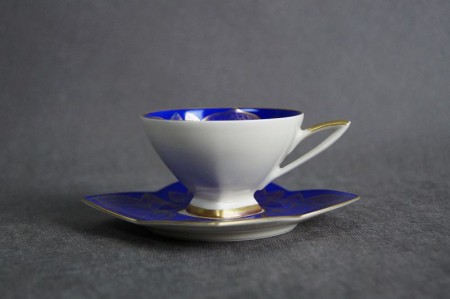 Porcelana Alka niebieskie espresso jak kwiat Polecam !!!