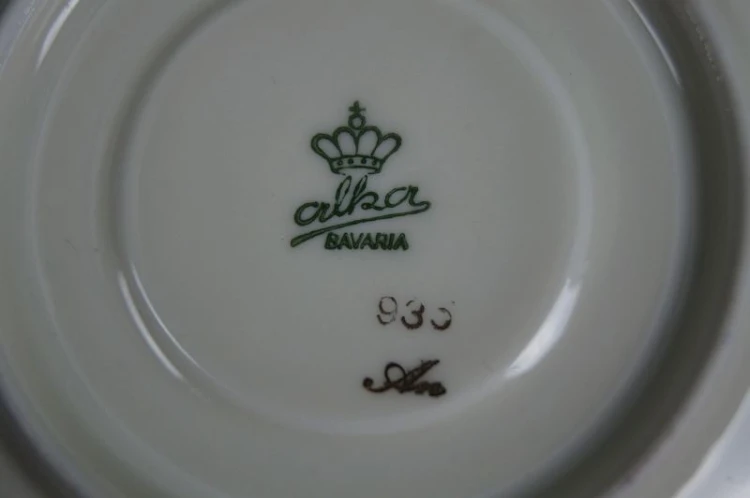 Porcelana Alka niebieskie espresso jak kwiat Polecam !!!