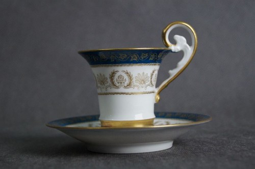 Porcelana Limoges piękna filiżanka do espresso