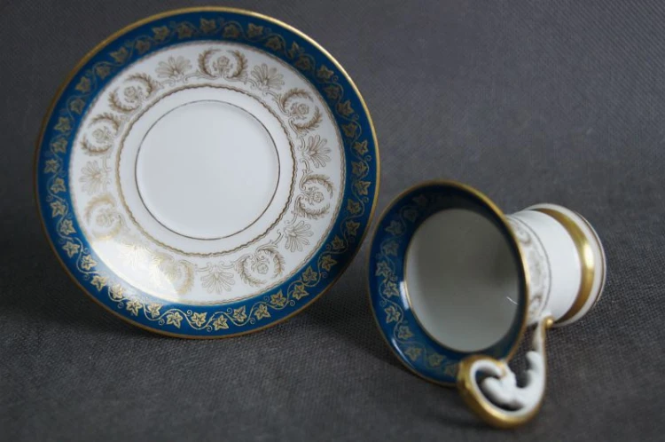 Porcelana Limoges piękna filiżanka do espresso