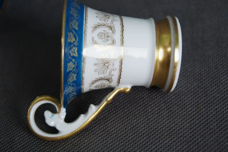 Porcelana Limoges piękna filiżanka do espresso