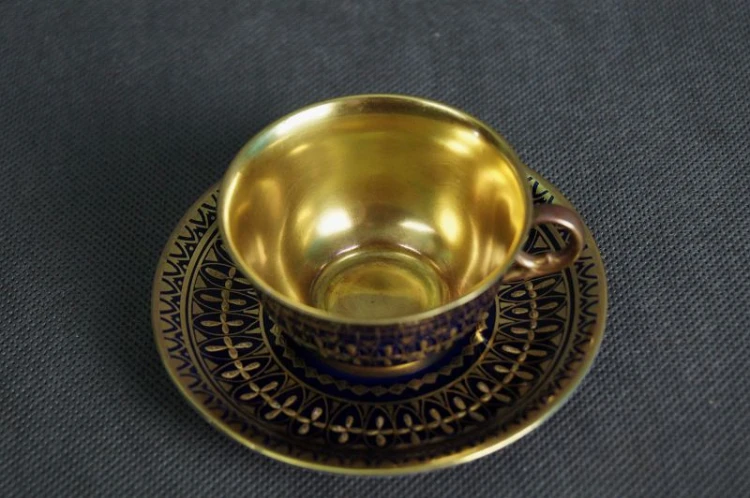 Porcelana Edelstein królewska filiżanka do espresso