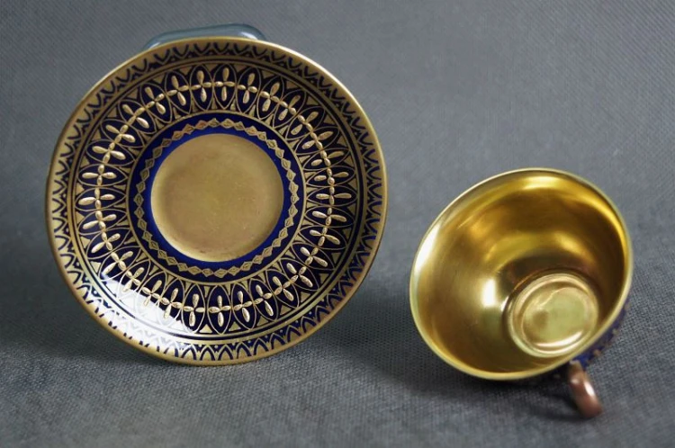 Porcelana Edelstein królewska filiżanka do espresso