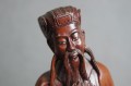 Rzeźba w drewnie Chińczyk sygnowana Polecam !!!