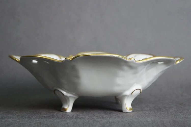 Reichenbach porcelana duża patera na nóżkach