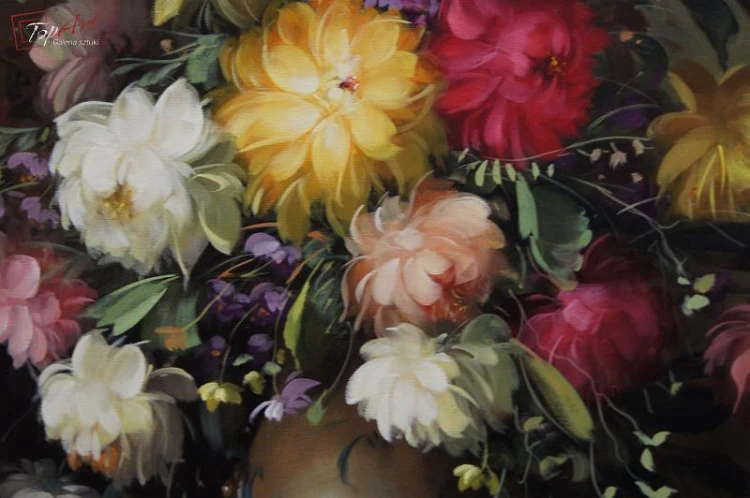 cudowny rarytas - FLAMANDZKIE KWIATY - GERHARD MERFORT * 1927