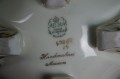 Porcelana AL-KA gustowna bomboniera ecru złoto Polecam !