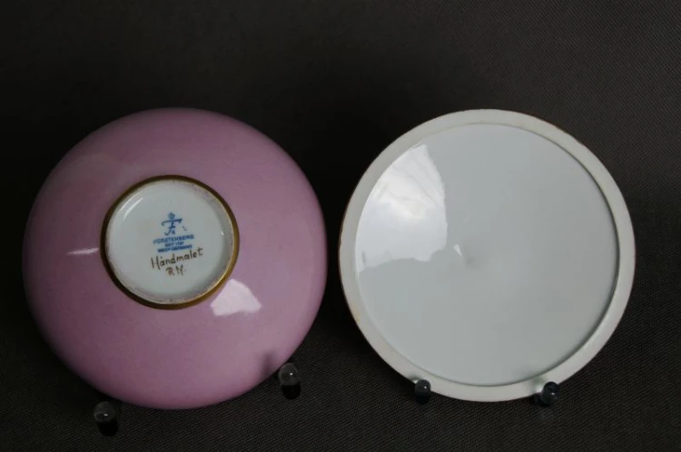 Porcelana Furstenberg ręcznie malowana kolekcjonerska bomboniera