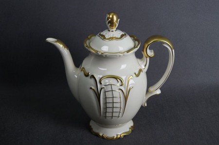 Porcelana Sorau - Żary Unikatowy dzbanek - imbryk Polecam !!!