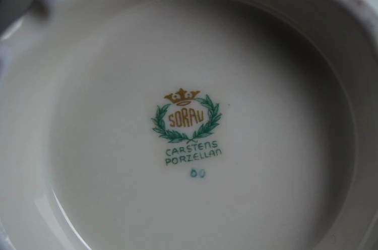 Porcelana Sorau - Żary Unikatowy dzbanek - imbryk Polecam !!!
