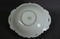 Porcelana Reichenbach złoto burgundowa patera