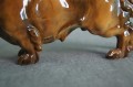 Porcelana Hutschernreuther Jamnik długowłosy figura psa Unikat !!!
