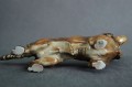 Porcelana Hutschernreuther Jamnik długowłosy figura psa Unikat !!!