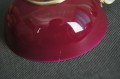 Porcelana Reichenbach Serwis kawa - herbata burgund złocenia Okaz !!!