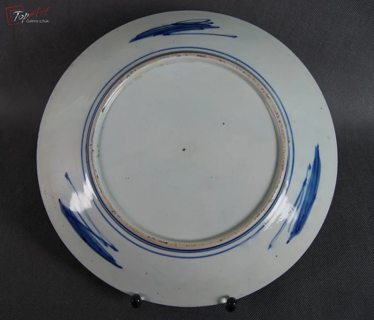 Japonia Imari kolekcjonerski talerz 2
