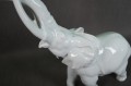 Porcelana Heubach Unikatowa duża figura słonia
