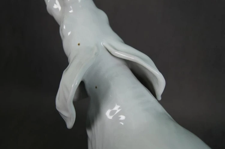 Porcelana Heubach Unikatowa duża figura słonia