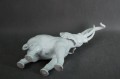 Porcelana Heubach Unikatowa duża figura słonia