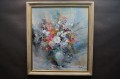 Malarstwo niemieckie Alwin Baur - Przepiękny bukiet kwiatów