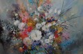 Malarstwo niemieckie Alwin Baur - Przepiękny bukiet kwiatów