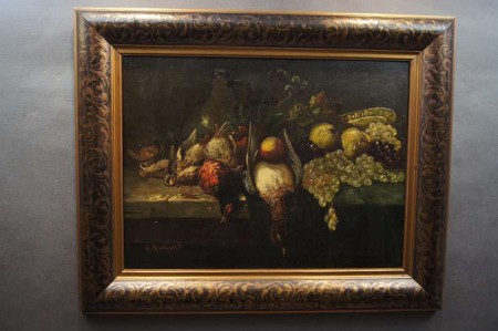 Adolf Rheinert Nastrojowa piękna martwa natura