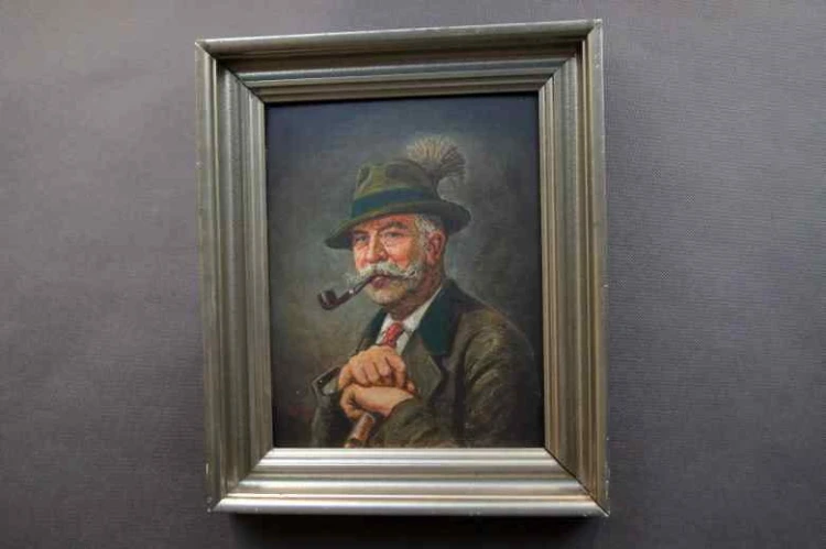 Portret dziadka - myśliwy !!! 