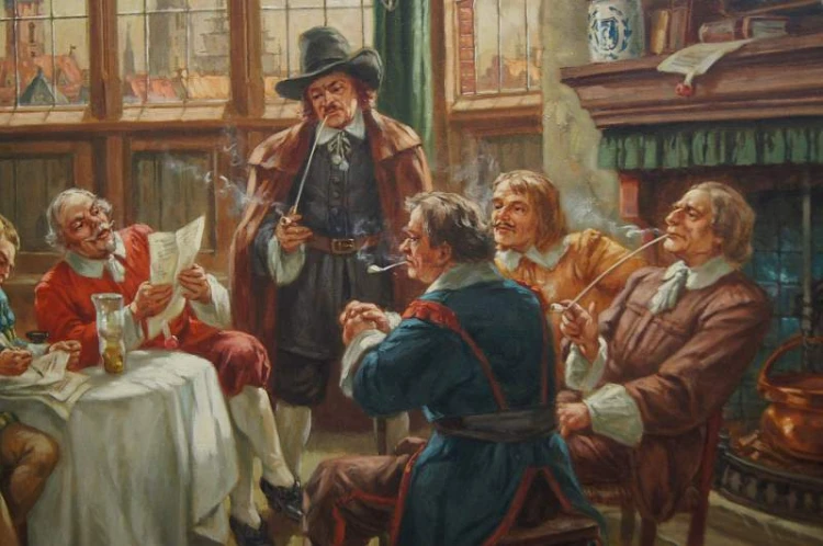 Obraz olejny - Hermann Prediger - Ważny Kontrakt