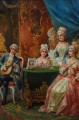 Pałacowy obraz - salonowy koncert - Stephan Sedlacek (1868-1936)