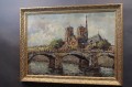Paryż Katedra Notre-Dame obraz olejny Jan Cormais